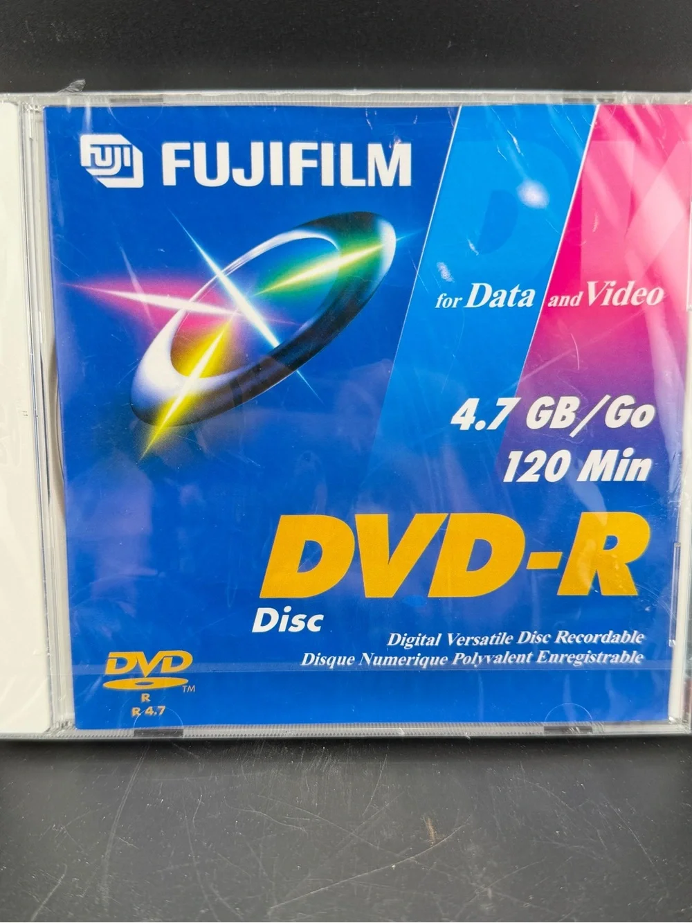 Fujifilm Blue and Pink DVD-R 4.7GB (120 Min) Jewel Case Discs